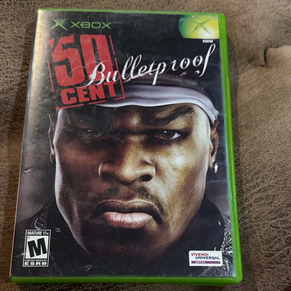 Vivendi Universal 50 Cent Bulletproof Xbox Game - Black and Green